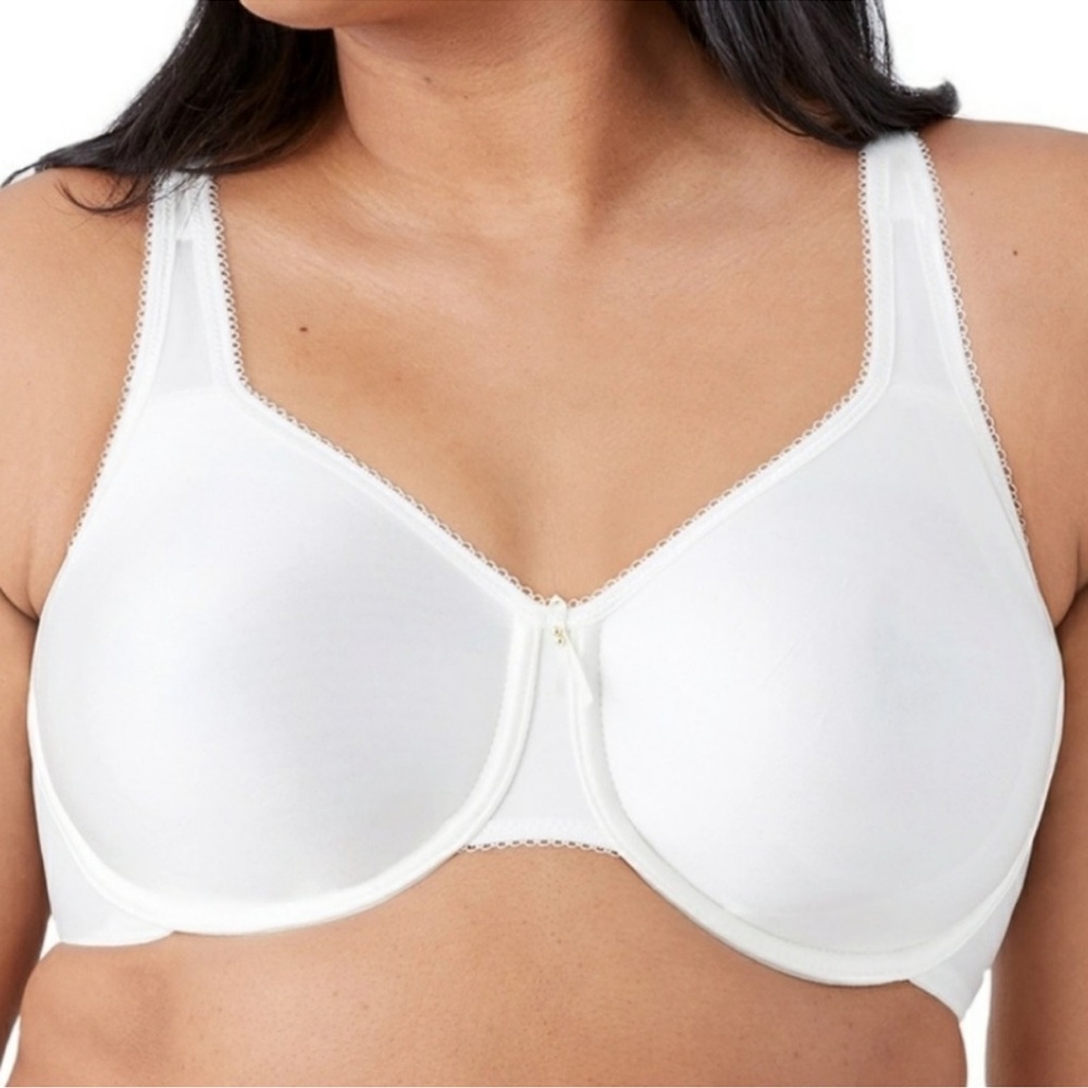 Wacoal Basic Beauty Full Figure Seamless Underwire Bra Ivory